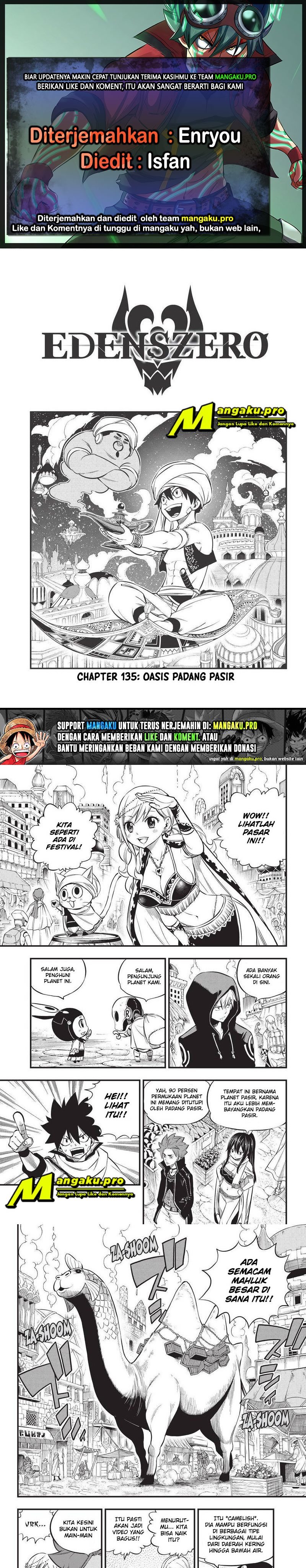 Eden’s Zero Chapter 135